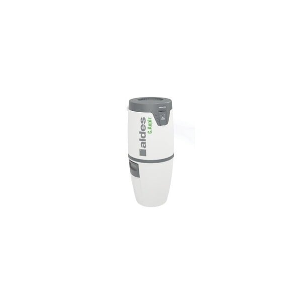 ALDES - Pack C.Axpir®Comfort d'Aldes - 1600W - 230 m3/h - 64dB - avec set d'accessoires de nettoyage et berceau mural de fixation - large