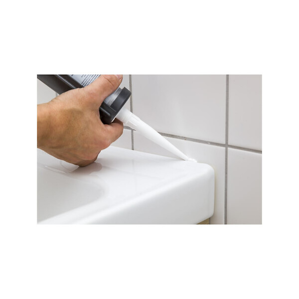 PAREXLANKO - Mastic silicone carreleur 626 PAREXLANKO - 300 ml - blanc - L626BLANC310 - large