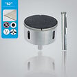 LEMAN - Scie trépan diamanté Leman SA - Carrelage - Ø 68mm - L 35mm - vignette