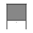 MOUSTIKIT - Moustiquaire enroulable fenêtre - Verticale - Alu - Gris - 125x160cm - vignette