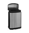 5 FIVE SIMPLY SMART - Poubelle en Métal Inox  50 Litres ouverture à pédale - vignette