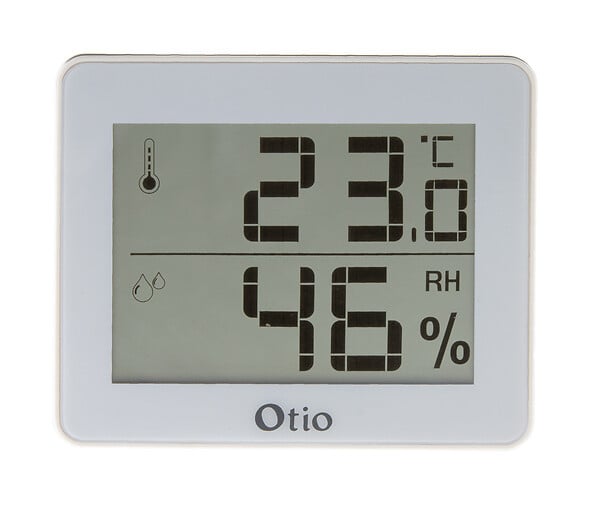 OTIO - Thermomètre hygromètre digital - Blanc - Otio - large