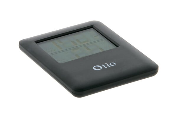 OTIO - Thermomètre hygromètre digital intérieur - Noir - Otio - large