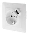 ZENITECH - Prise Schuko Asfora + USB - Zenitech - vignette
