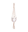 ATMOSPHERA - Pot à suspendre en Verre et Jute D 10.5 cm - vignette
