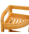 5 FIVE SIMPLY SMART - Étagère d'angle 3 niveaux en bambou - vignette