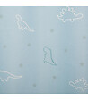 ATMOSPHERA - Rideau occultant Bleu avec Dinosaures phosphorescents 140 x 250 cm - vignette