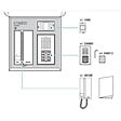 COMELIT IMMOTEC - Kit audio unifamiliale analogique à 2 fils Ciao-mini - Comelit - vignette