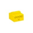 WAGO - Boite de 100 bornes micro - 4 fils - Jaune - Série 243 Courant faible - vignette