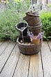 UBBINK - Kit fontaine rustique polyrésine Halifax bois 350 l/h - vignette