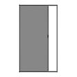 MOUSTIKIT - Moustiquaire enroulable latérale alu - Gris - 140x230cm - vignette
