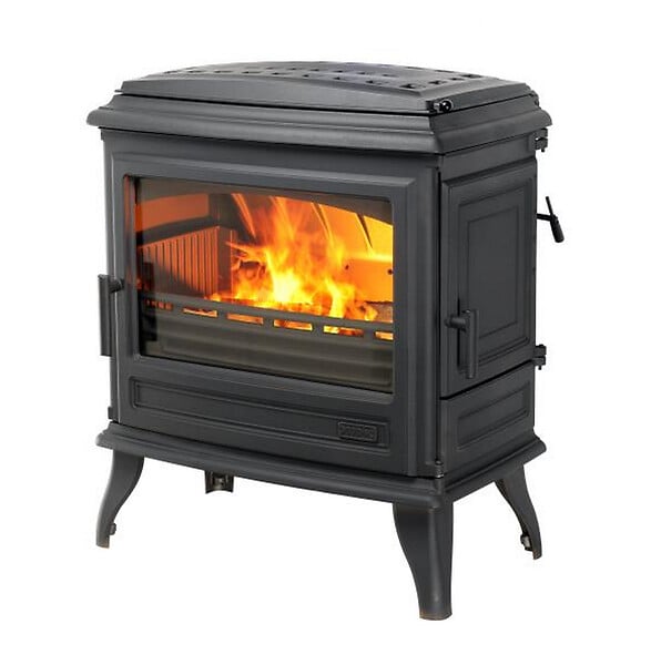 GODIN - Poêle à Bois Fonte 7kw Anthracite - 366149 - large