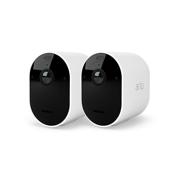 ARLO - Kit 2 Caméras de Sécurité blanche WiFi Extérieure - Pro 4 Arlo - large