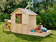 CERLAND - Maisonnette de jeu en bois Elisabeth - Bac à sable inclus - vignette
