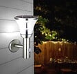 ARLUX - Applique Solaire Bastide 6w 600lm Detecteur De Mouvement - Inox - vignette