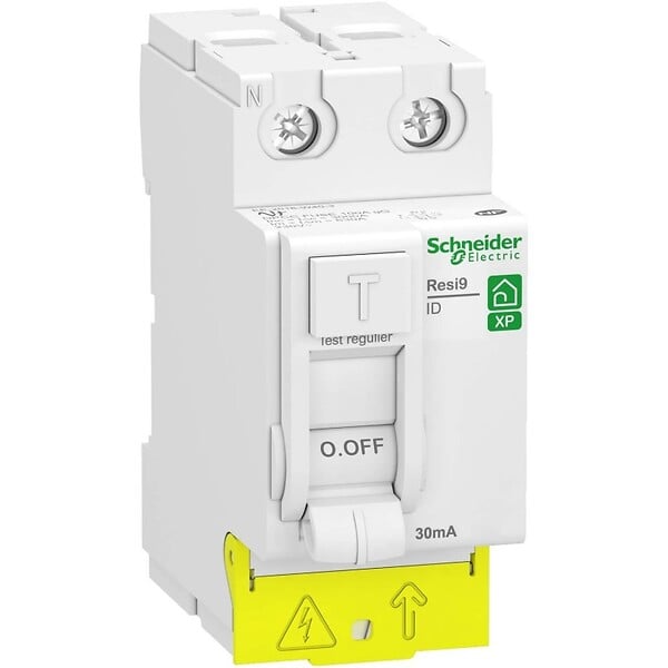 SCHNEIDER ELECTRIC - Interrupteur différentiel SCHNEIDER R9PRC240 40A type AC 30mA 1P+N peignable Resi9 XP - large