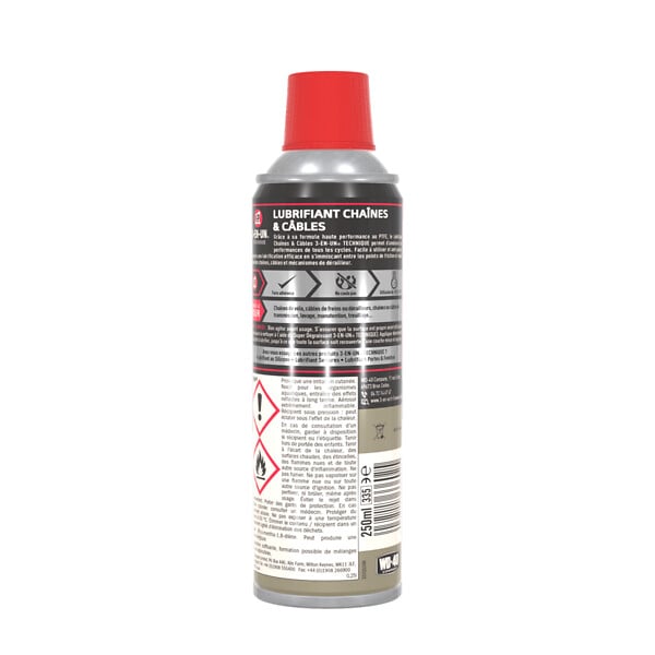 3-EN-UN - Lubrifiant Chaîne et Câbles 250ml - large