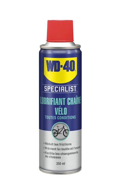 WD-40 - Lubrifiant Chaîne Toutes conditions BIKE 250ml - large