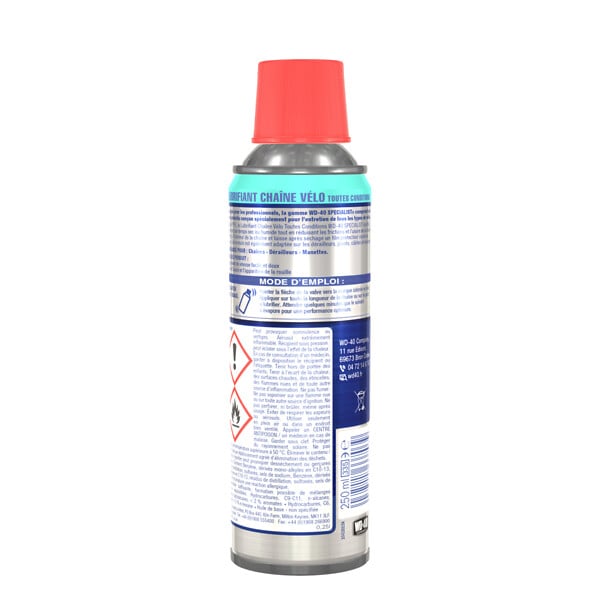 WD-40 - Lubrifiant Chaîne Toutes conditions BIKE 250ml - large