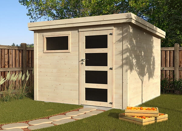 DECOR ET JARDIN - Abri de jardin Paco - Bois - 7.24m² - large