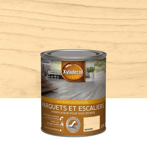 XYLADECOR - Vitrificateur Sols Xyladecor Parquet Et Escalier Mat Incolore 0,75L - large