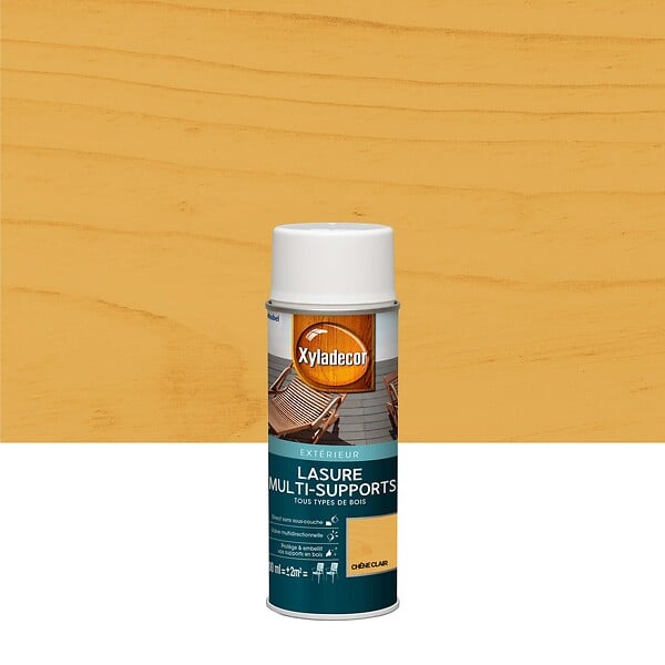 XYLADECOR - Lasure Multi-Supports Exterieur Xyladecor Mat Chêne Clair 0,4 L - large