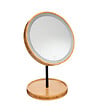 5 FIVE SIMPLY SMART - Miroir pivotant Lumineux à Led en Bambou - vignette