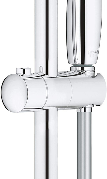 GROHE - Ensemble TEMPESTA 100 GROHE 27598001 - douchette 2 jets + barre 62 cm + flexible 175 cm - Chrome - large