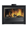 GODIN - insert à bois 10kw noir/anthracite - 660208 - vignette