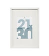 ATMOSPHERA - Cadre photo en Bois Blanc pour Photo 21 x 30 cm - vignette