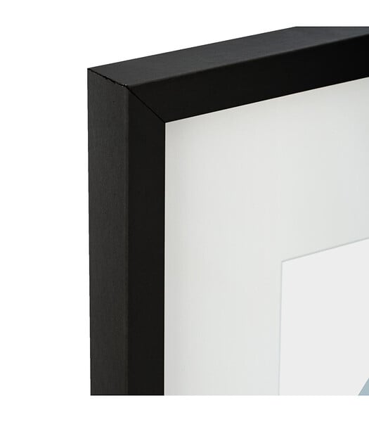 ATMOSPHERA - Cadre photo en Bois Noir pour Photo 40 x 50 cm - large