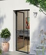 WINDHAGER - Porte moustiquaire battante - Gris anthracite - 210x100cm - vignette