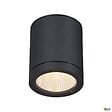 SLV - Plafonnier extérieur rond SLV ENOLA ROUND, anthracite, avec LED intégrée - Diamètre Ø 10 cm - vignette