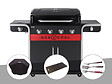 CHAR-BROIL - Barbecue à gaz et à charbon Gas2Coal 2.0 4B + Housse de protection + Plancha + Kit 3 ustensiles - Char-Broil - vignette