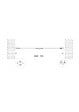 LANERI - Porte De Douche 6 Mm Pliante Pour Installation En Niche - 88-91,5 - vignette