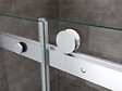 LANERI - Porte De Douche De 8 Mm Pour Installation En Niche H.190 Avec Ouverture Coulissante Et Rèversible – 140 Cm - vignette