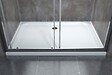 LANERI - Porte De Douche De 6 Mm Pour Installation En Niche H.190 Avec Overture Coulissante – 105-110 Cm - vignette