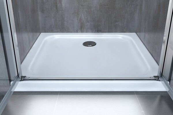 LANERI - Porte De Douche De 6 Mm Ouverture À Battant  – 87-90 Cm - large
