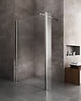 LANERI - Paroi De Douche Walk-in Avec Porte Pivotante Garde-boue H 200 - 70 Walkin X Porte 30 (tot 100,5-102,5) - vignette