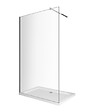 LANERI - Paroi De Douche De 8 Mm Type Walk-in H.200 – Réglage 78-80 Cm - vignette