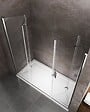 LANERI - Porte De Douche Pliante Avec Ouverture À Quatre Porte H 190 - 148-151,5 Cm - vignette