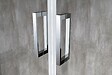 LANERI - Porte De Douche De 6 Mm Pour Installation En Niche Avec Quatre Portes Et Ouverture Centrale H.190 -  153-158 - vignette