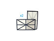 HAYWARD - Jeu de 2 panneaux filtrants pour robot Tiger Shark - Hayward - vignette