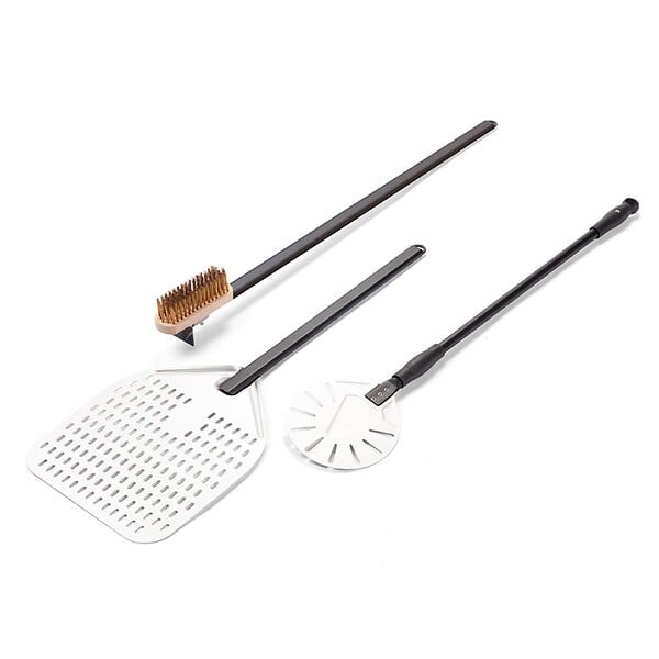 OUTR - Kit spatule à pizza et brosse - large