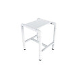 EDM - Siège de douche mobile inox - extérieur polyamide antibactérien 4 pieds - vignette