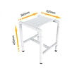 EDM - Siège de douche mobile inox - extérieur polyamide antibactérien 4 pieds - vignette