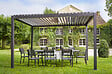 MODE DE VIE - Pergola Bioclimatique Eliana - Aluminium - L391xH250xP301cm - vignette