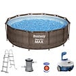 BESTWAY - Piscine HS Steel Pro Max - Robot Guppy - D366xH100cm - vignette
