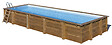 SUNBAY - Piscine bois rectangulaire MINT 10,10m x 4,18m x H.1,46 m LDD - vignette