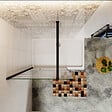 AICA SANITAIRE - AICA paroi de douche 70x200cm paroi de douche à l'italienne en 8mm verre anticalcaire style moderne avec barre de fixation noire 90cm - vignette